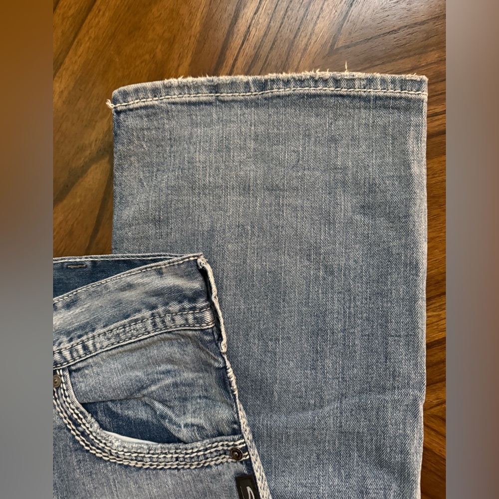 Men’s Silver Gordie Jeans Size 36/36 - Picture 5 of 7